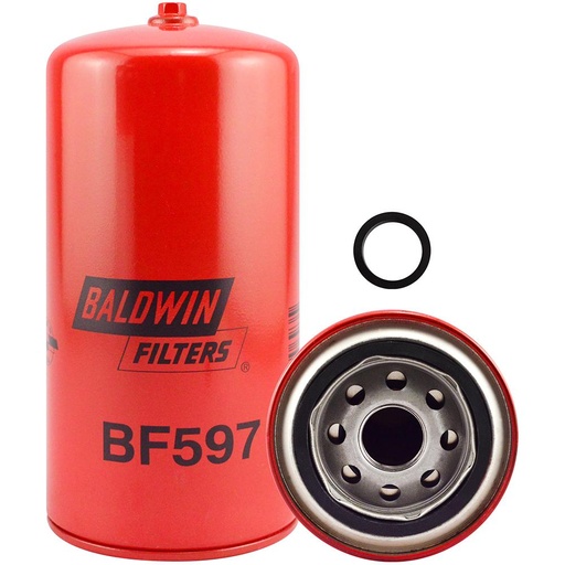 BF597 Fuel Filter, Spin-on / Drain