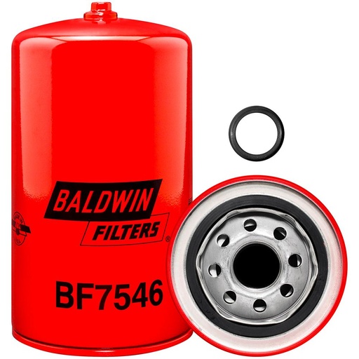 BF7546 Fuel Filter, Spin-on / Drain