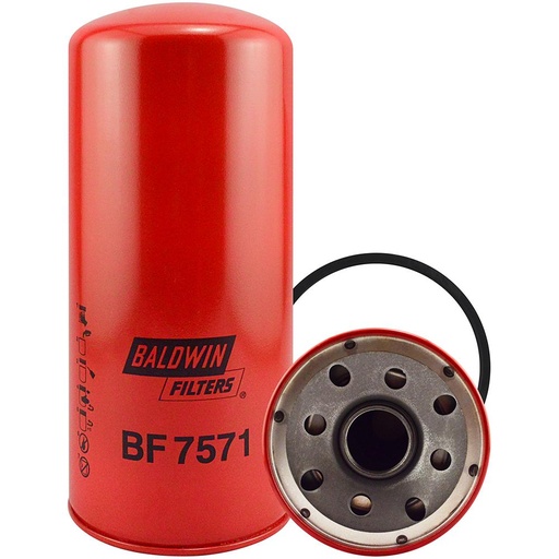 BF7571 Fuel Filter, Spin-on