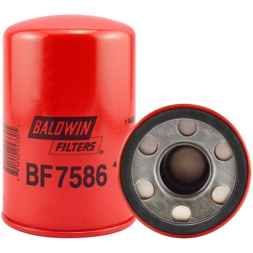 BF7586 Fuel Filter, Spin-on