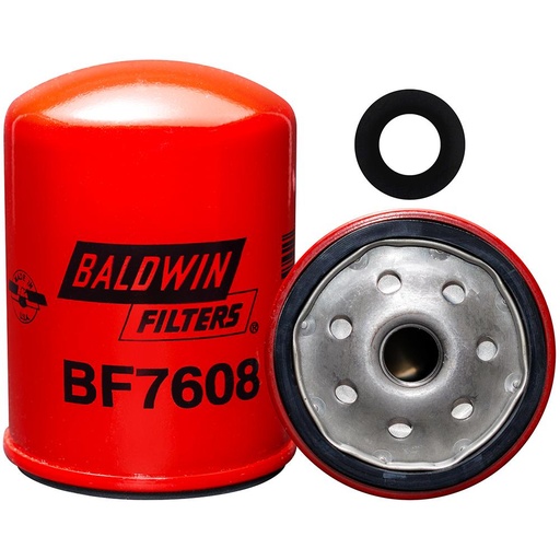 BF7608 Fuel Filter, Spin-on