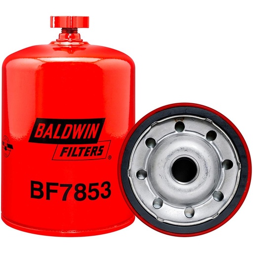 BF7853 Fuel Filter, Spin-on / Drain
