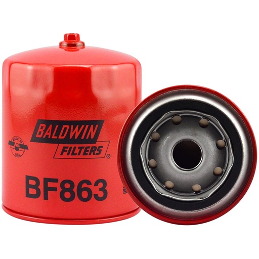 BF863 Fuel Filter, Spin-on / Drain