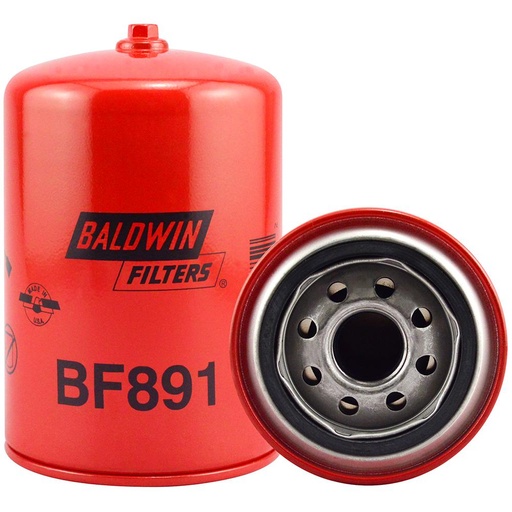 BF891 Fuel Filter, Spin-on / Drain