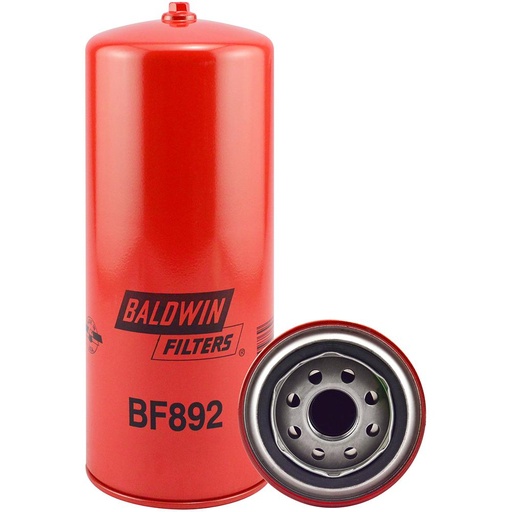 BF892 Fuel Filter, Spin-on / Drain
