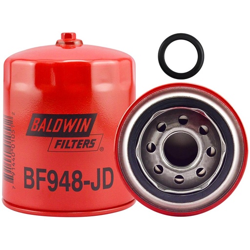 BF948-JD Fuel Filter, Spin-on / Drain