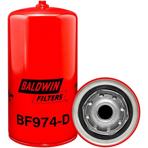 BF974-D Fuel Filter, Spin-on / Drain