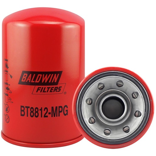BT8812-MPG Hydraulic Filter, Spin-on