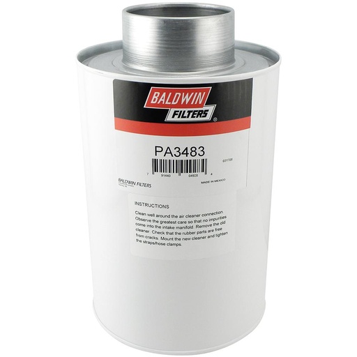 PA3483 Air Filter Element, round