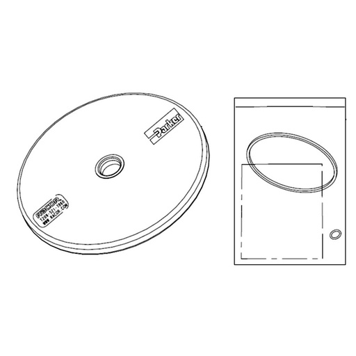 RK 11-1933-01 Repl t Kit Lid for 900/1000FH