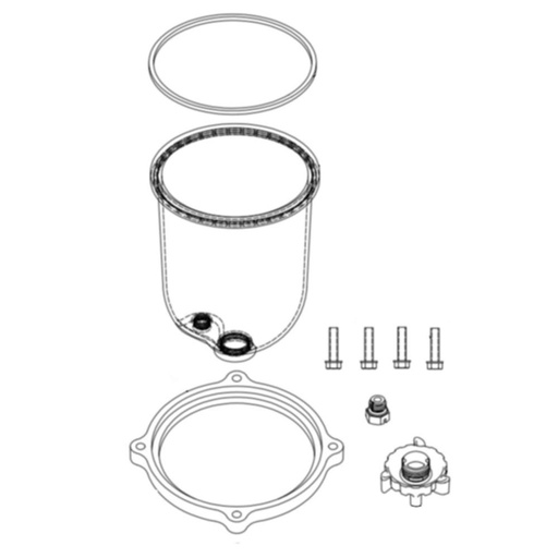 RK11-2081 BOWL KIT, 900/1000FV