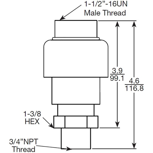 946056 MOBILE TRICEPTOR CHECK VALVE