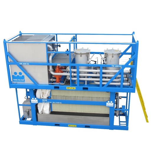 TDW610-50-40-0-4-2 DUAL VESSEL CART UNIT 610