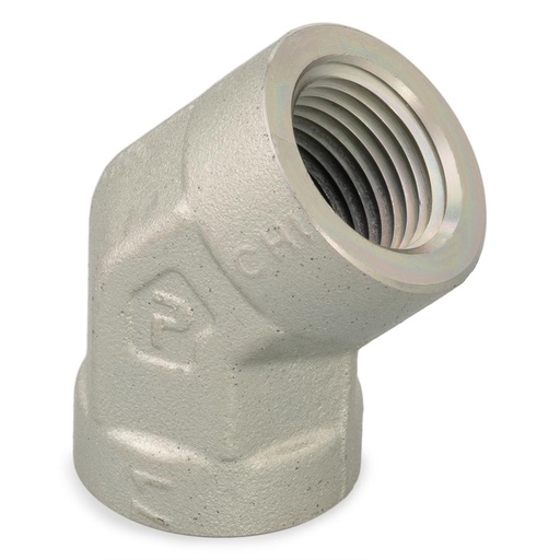 1 DD45-SS 45 DEG FEMALE PIPE ELBOW