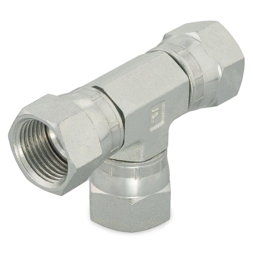 10 JX6-S T-Lok Swivel nut union tee