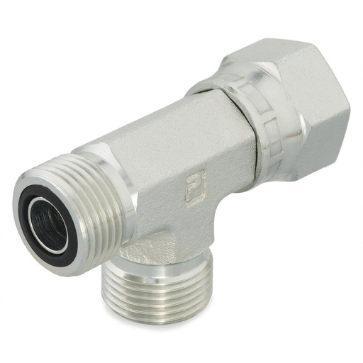 10 R6LO-S O-Lok Swivel nut run tee