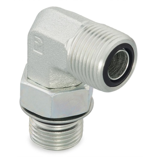 10-12C5OMLOS O-Lok Male stud elbow
