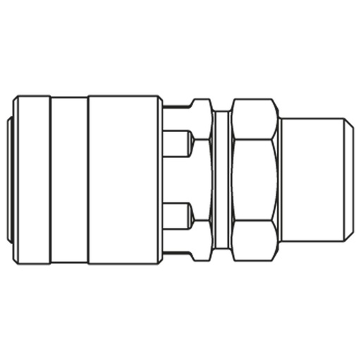 1100KBAW13MPC COUPLING BODY FOR 2-WAY