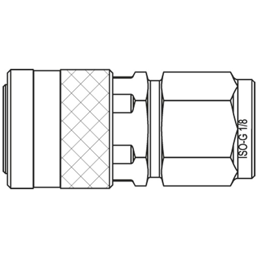 1100KBIW10MPC COUPLING BODY FOR 2-WAY