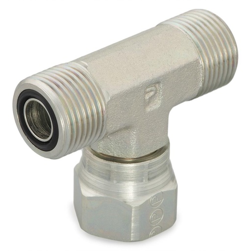 12S6MLOS SWIVEL NUT BR TEE