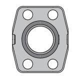 12SPGG5Q1BSX HYDRAULIC FLANGE,COMPONENT