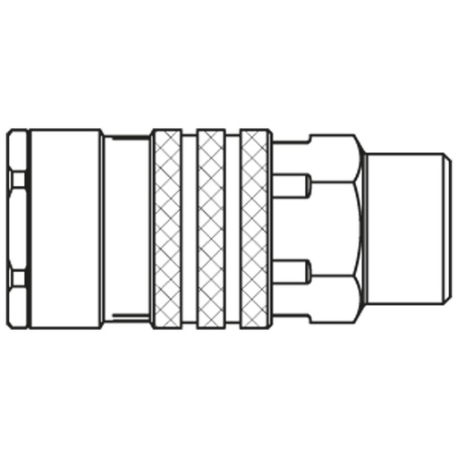 1300KBAW17MPN COUPLING BODY 2-WAY