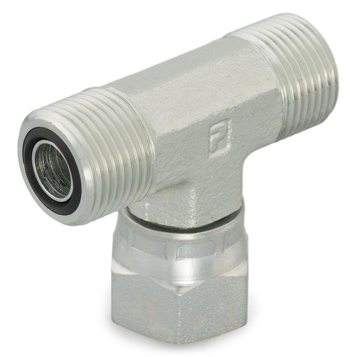 16 S6LO-S O-Lok Swivel nut branch tee