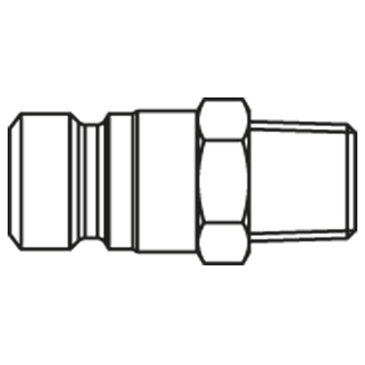 1800SFAW17EXX PLUG-IN NIPPLE STAINLESS