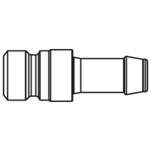 1800SFTF08SXZ PLUG-IN NIPPLE FOR HOSES