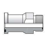 24 LOHQ1-S SAE Straight Flange ORFS