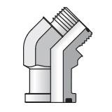 24 LOVQ1-S SAE Flange 45° ORFS