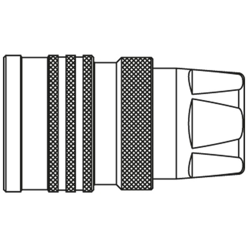2510 RVUV COUPLING BODY, STAINLESS