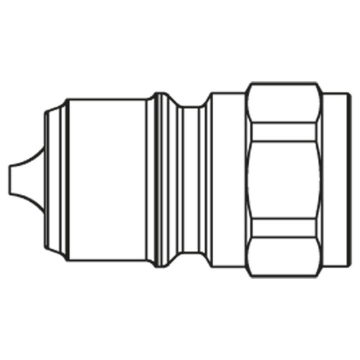 2520 RFV2 PLUG-IN NIPPLE STAINLESS