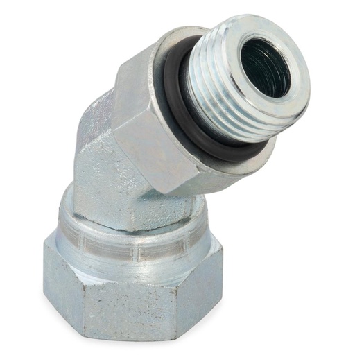 3507-4-4 Swivel male 45° elbow