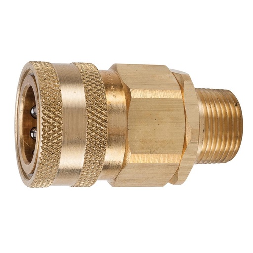 BVHC8-8M 1/2 H COUPLER VALVED BRASS