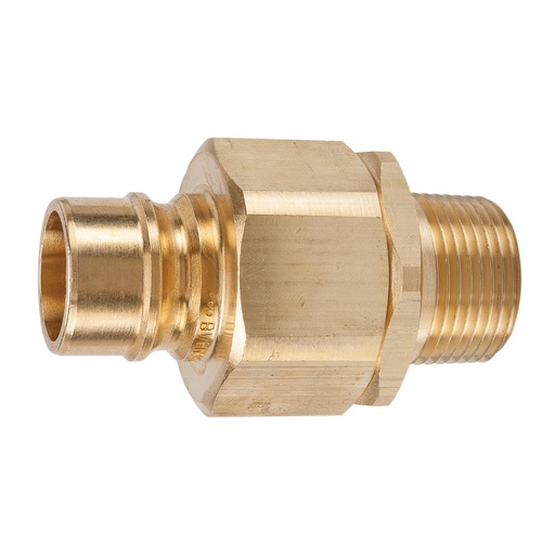 BVHN12-12M 3/4 H NIPPLE VALVED BRASS