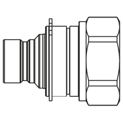 FEMP-252-4FB FLATFACED PLUG-IN NIPPLE