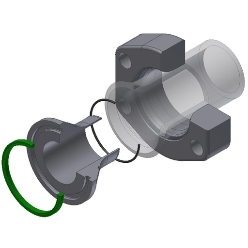 HPF624-50X3.0-VCF HPF TUBE CONNECTION F37 SEAL