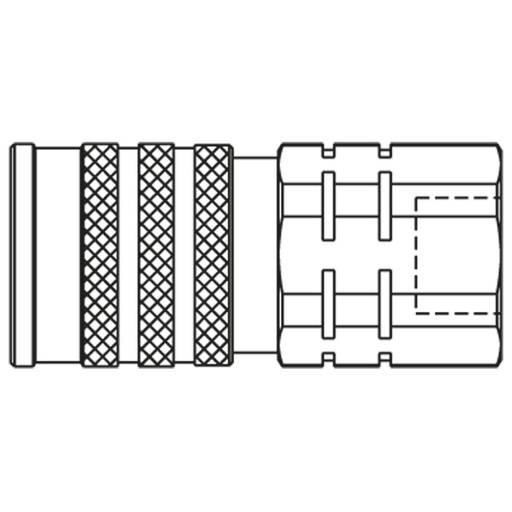 IF5010 RV FLATFACED COUPLING BODY