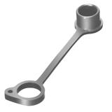 PDC-4 1/4 H EA DUST CAP PLASTIC