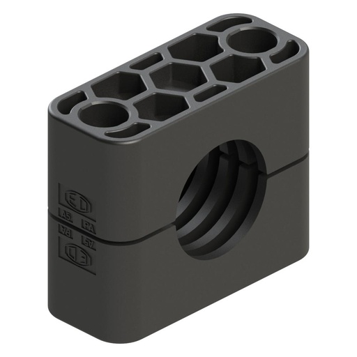 RAN112FHX EO CLAMP POLYAMIDE ribbed
