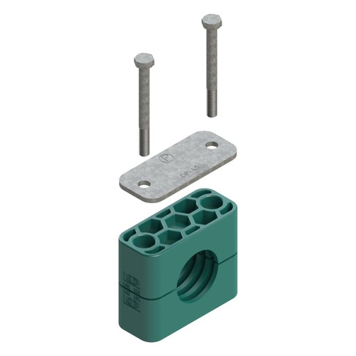 RAP16-320 Tube Clamp, single, Series A