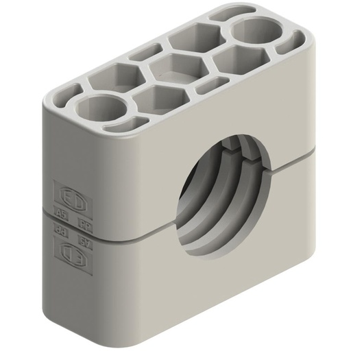 RAP535FHX EO CLAMP POLYPROPYLENE ribbed