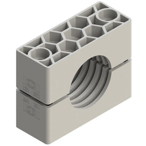 RCP590FHX EO CLAMP POLYPROPYLENE ribbed